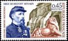 timbre N° 1660, Colonel Denfert-Rochereau, 100ème anniversaire du siège de Belfort