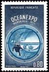 timbre N° 1666, OCEANEXPO Bordeaux 1971
