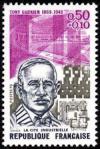 timbre N° 1769, Tony Garnier (1869-1948) architecte et urbaniste (la cité industrielle)