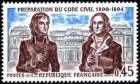 timbre N° 1774, Bonaparte, Jean Portalis, préparation du code civil 1800-1804