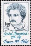 timbre N° 1896, Général Daumesnil (1776-1982)  général du Premier Empire
