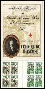 timbre Carnet croix rouge N° 2027, Carnet Croix Rouge