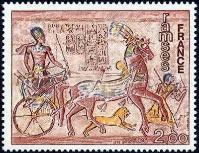  Ramsés (fresque d'Abu-Simbel) 