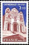 timbre N° 2084, Cathédrale du Puy