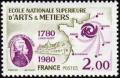 timbre N° 2087, 200ème anniversaire de l'école nationale supérieure d'Arts et Métiers