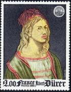 timbre N° 2090, Albrecht Dürer - Autoportrait