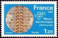 timbre N° 2126, La micro-électronique du C N E T