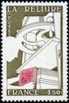 timbre N° 2131, Métiers d'art - La reliure