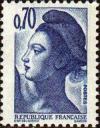 timbre N° 2240, Liberté d'après le tableau «La Liberté guidant le peuple» d' Eugène Delacroix