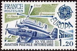  Europa - CEPT <br>Aviation postale intérieure