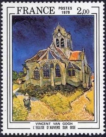  Vincent van Gogh (1853-1890) « L'église d'Auvers-sur-Oise» 