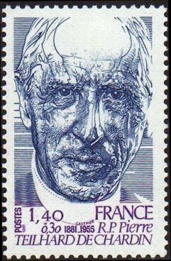  Révérend-Père Pierre Teilhard de Chardin (1881-1955) théologien et savant 