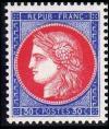 timbre N° 350, Cérès - Exposition philatélique de Paris (PEXIP)