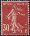 timbre N° 360, Semeuse fond plein inscription grasse