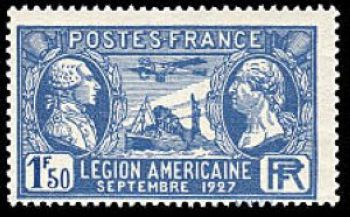  Visite de la légion Américaine <br>Buste du marquis de La Fayette et Washington