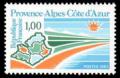 timbre N° 2252, Provence-Alpes-Côte d'Azur