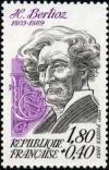 timbre N° 2281, Hector Berlioz (1803-1869) compositteur