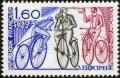 timbre N° 2290, Vélocipède Pierre et Ernest Michaux, inventeur du vélocipède ancêtre de la bicyclette