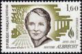 timbre N° 2294, Berthie Albrecht (1893-1943)  Héroïne de la résistance