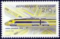 timbre N° 2334, Mise en service de la rame postale TGV