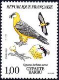 timbre N° 2337, Gypaète barbu (Gypaetus barbatus aureus)