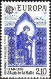 timbre N° 2366, Europa - Adam de la Halle 1240-1285
