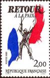 timbre N° 2368, Retour à la Paix - 40ème anniversaire de la victoire