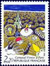 timbre N° 2395, Carnaval de Venise à Paris