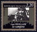 timbre N° 2433, Louis Feuillade «Les vampires»