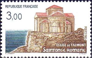  Saintonge romane - Église de Talmont 