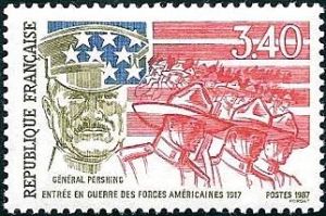  Général Pershing - Entrée en guerre des forces américaines 