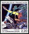 timbre N° 2511, La communication vue par Jean-Claude Mézières