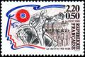 timbre N° 2567, Personnages de la révolution française - La Fayette (1757-1834)