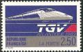 timbre N° 2607, Le TGV atlantique