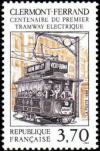 timbre N° 2608, Centenaire du premier Tramway électrique à Clermont-Ferrand