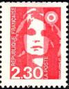 timbre N° 2614, Marianne du bicentenaire