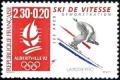 «Albertville 92» Jeux olympiques d'hiver 1992 à Albertville - Ski de vitesse - démonstration - Les Arcs 