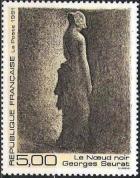  « Le noeud noir » de Georges Seurat 