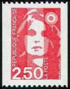 timbre N° 2719, Marianne du bicentenaire