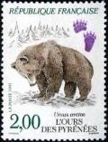 timbre N° 2721, Espèces protégées - Ours des Pyrénées