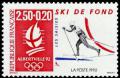 timbre N° 2742, «Albertville 92» Jeux olympiques d'hiver - Ski de fond - Les Saisies