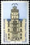 timbre N° 2815, Bicentenaire de la mise en service du télégraphe optique Chappe (1794)
