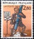timbre N° 2841, Le plaisir d'écrire vu par Etienne Davodeau «Plaisir d'écrire»
