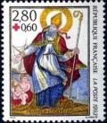 timbre N° 2853, Croix Rouge - Image de Metz - Saint Nicolas