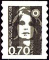 timbre N° 2873, Marianne du bicentenaire