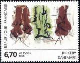 timbre N° 2969, Oeuvre originale de Kirkeby