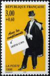 timbre N° 3026, Héros de roman policier - Arsène Lupin - auteur : Maurice Leblanc (1864-1941)