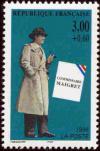 timbre N° 3029, Héros de roman policier - Commissaire Maigret - auteur : Georges Simenon