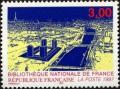 timbre N° 3041, Bibliothèque nationale de France