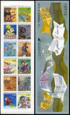 timbre N° BC2848, Le plaisir d'écrire vu par 12 auteurs de bandes déssinées